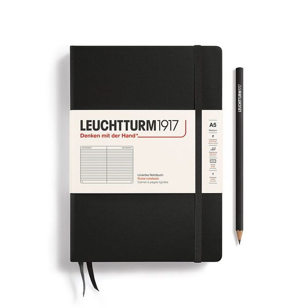 Leuchtturm 1917 Black Ruled